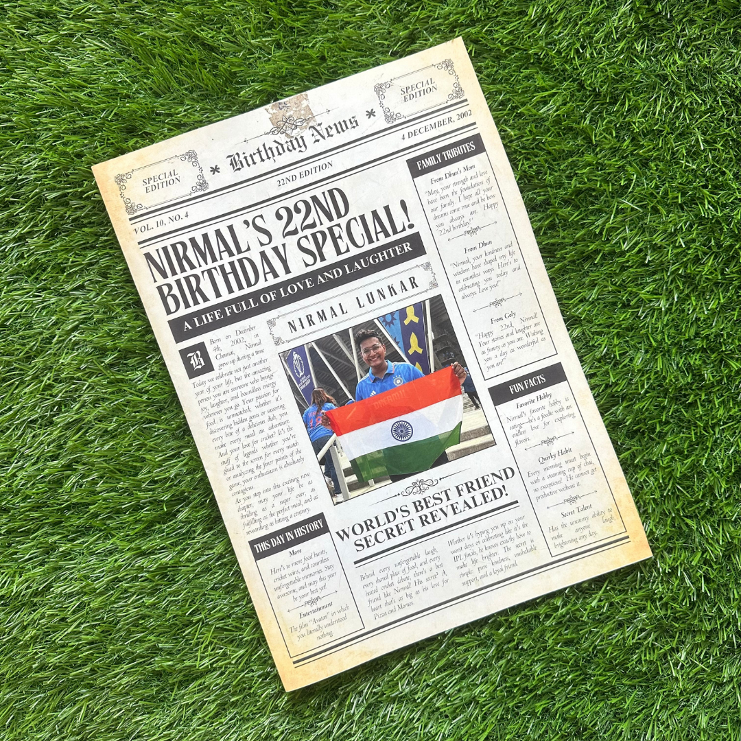 Birthday Newspaper