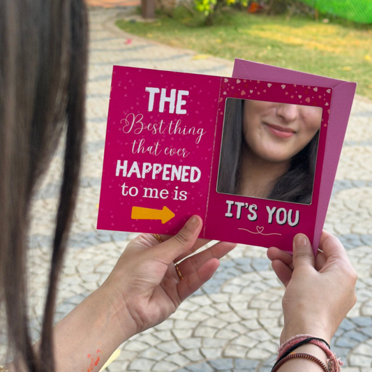 Look inside mirror card