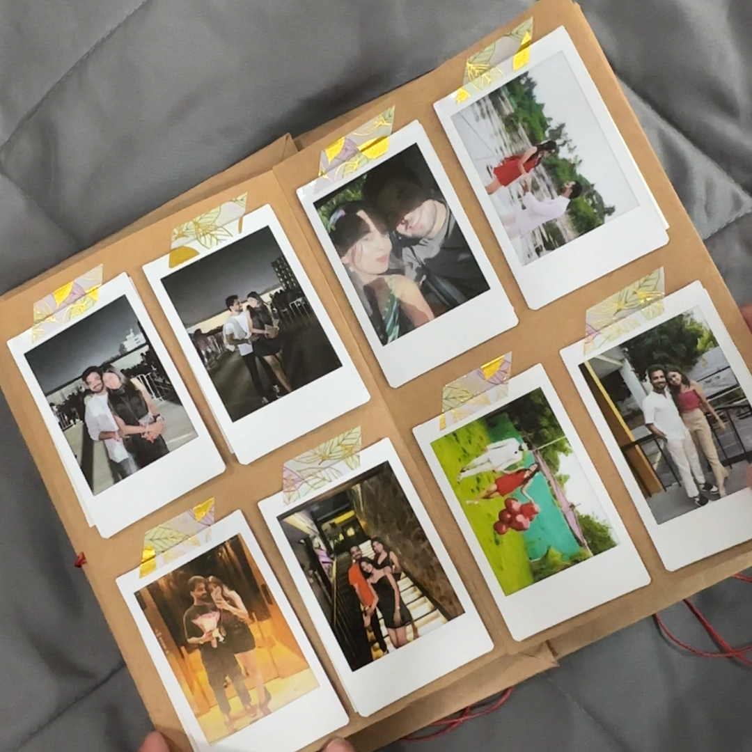 Personalised scrap book album