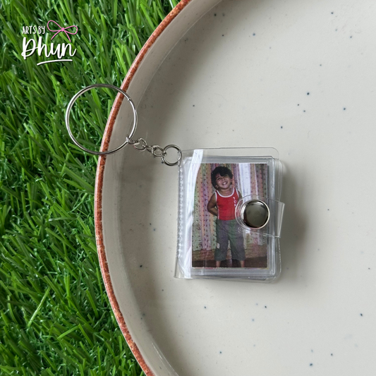 customised mini album key chain