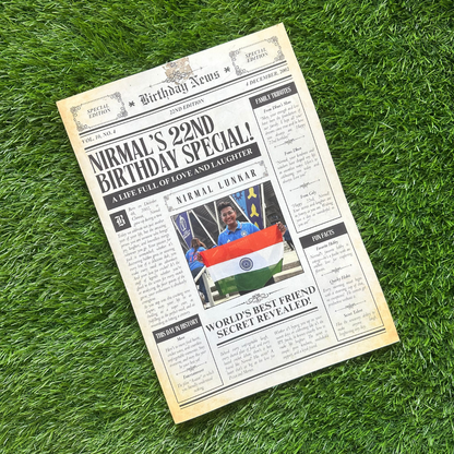 Birthday Newspaper