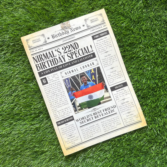 Birthday Newspaper