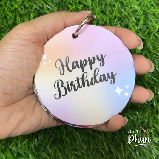 Circle photo album-Customised