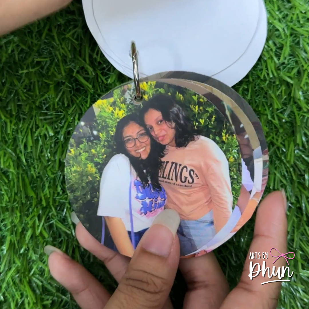 Circle photo album-Personalised