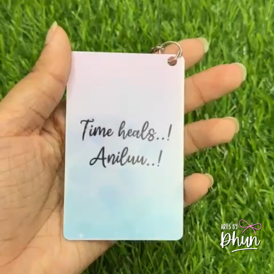 Customised Wallet Card Key chain