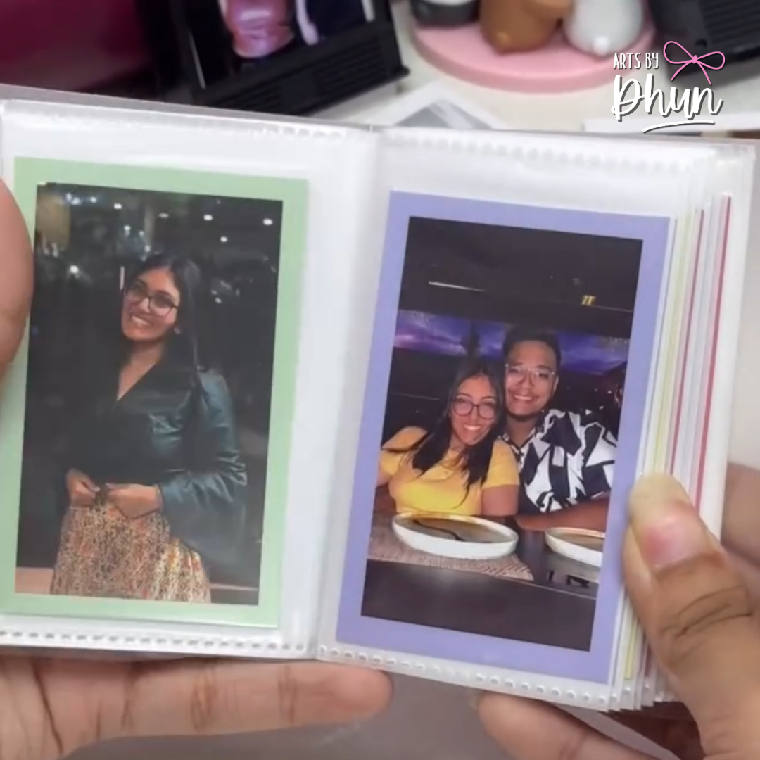 Customised pocket photo album