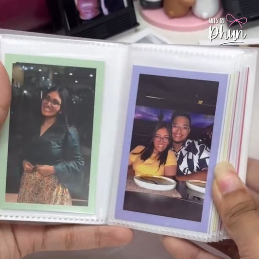 Customised pocket photo album