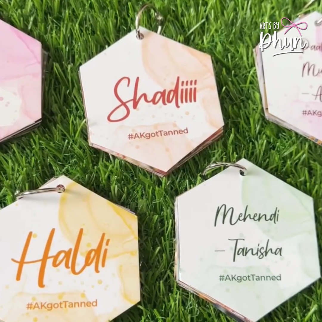 Hexagon album-Customised