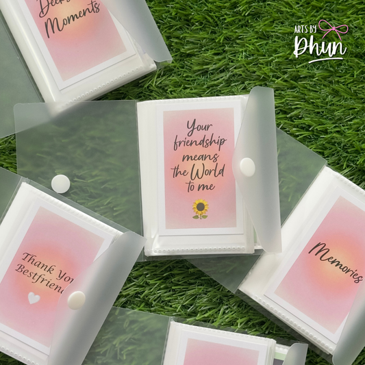 Personalised pocket photo albums