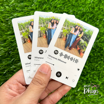 Spotify Wallet Card personalised