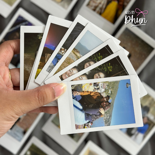 customised polaroid prints