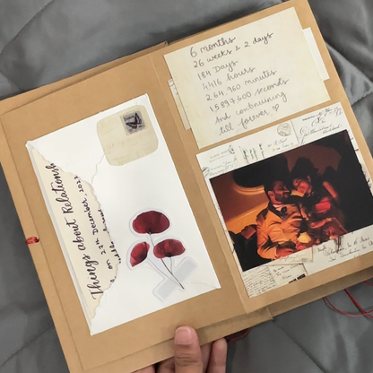 handmade scrapbook