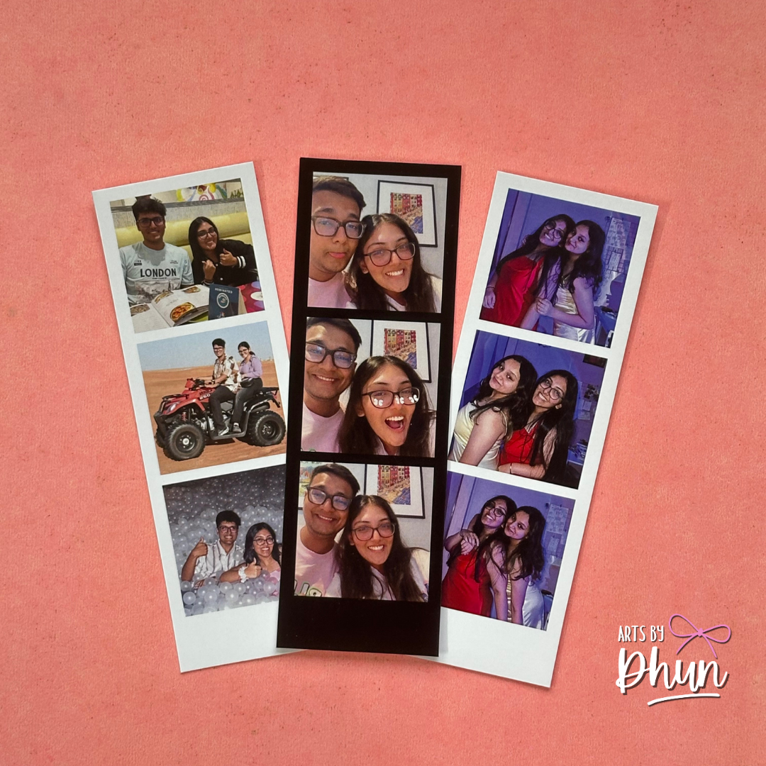 photo booth strips personalised