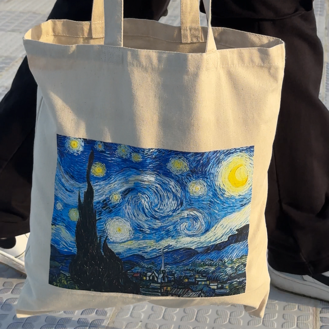 tote bags starry night